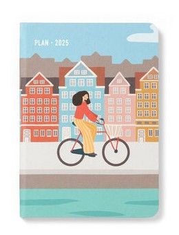 Letts Wanderlust A6 Week to View Diary 2025 - Amsterdam