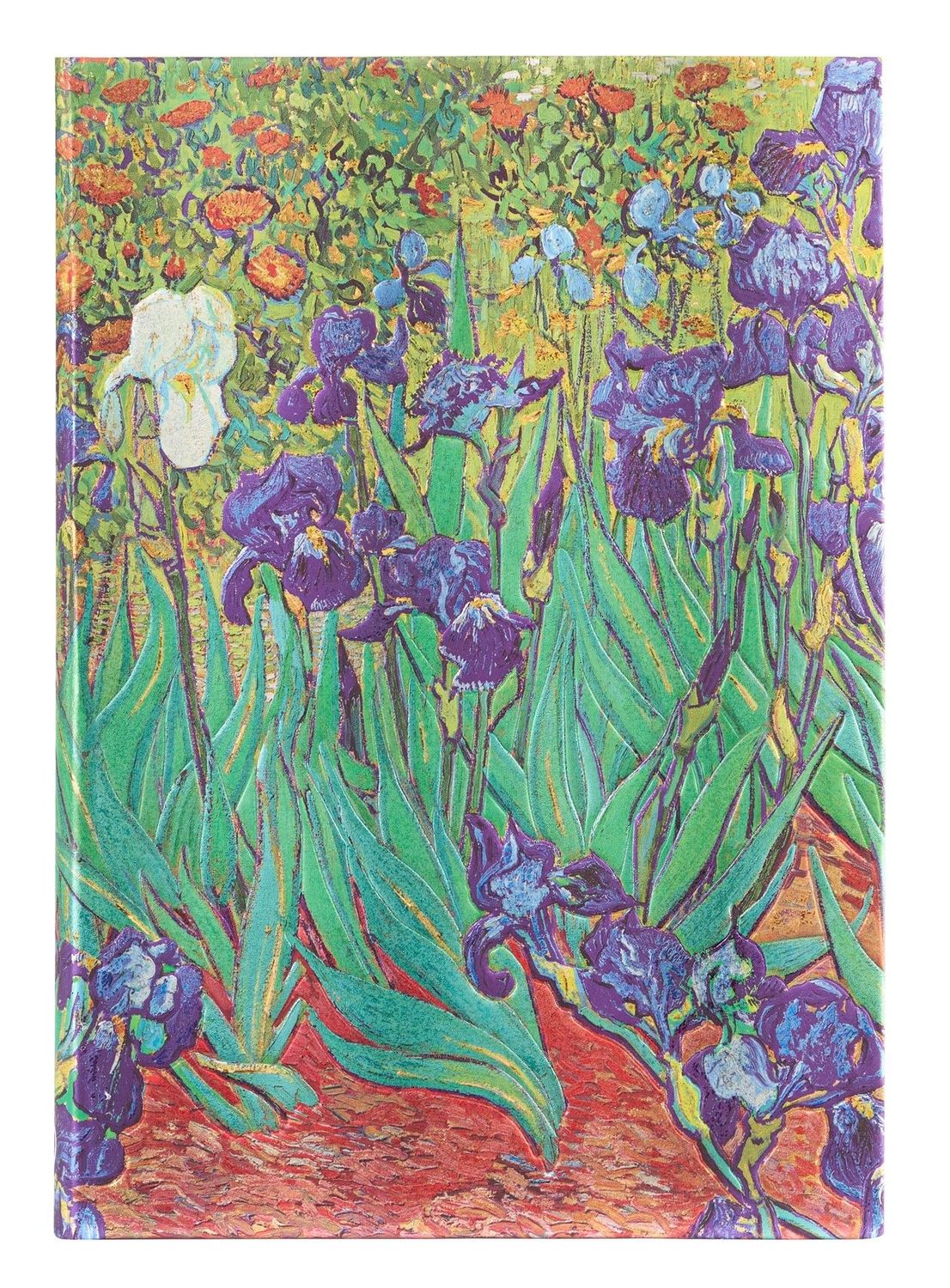 Paperblanks Midi Address Book - Van Gogh's Irises