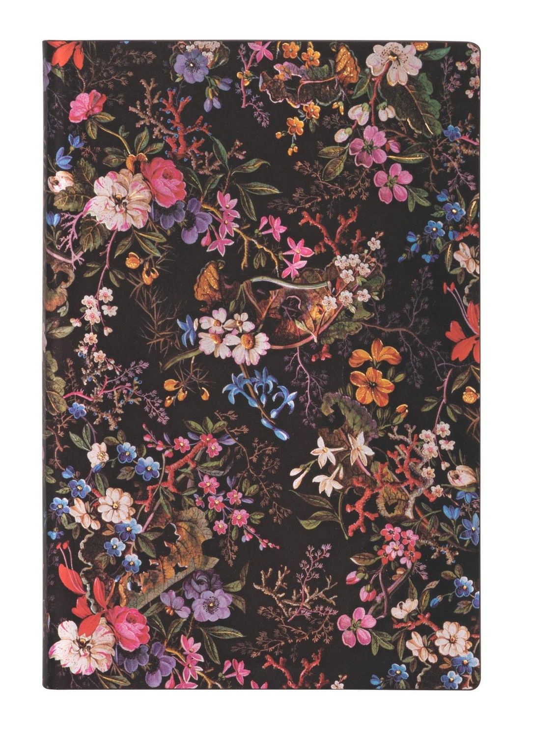 Paperblanks Flexis Softcover Mini Lined Notebook - Floralia