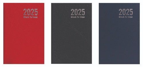Pocket Week to View Diary 2025