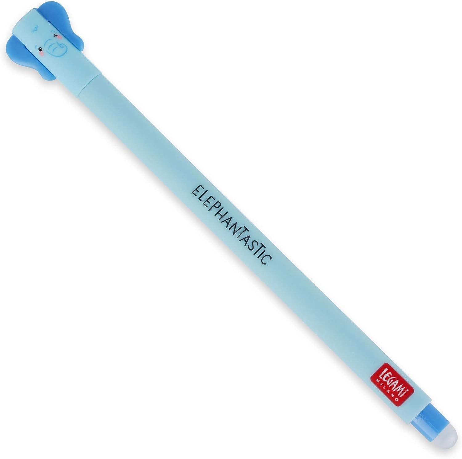 Legami Erasable Elephant Pen - Blue Ink