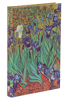 Paperblanks Mini Unlined Notebook - Van Gogh's Irises