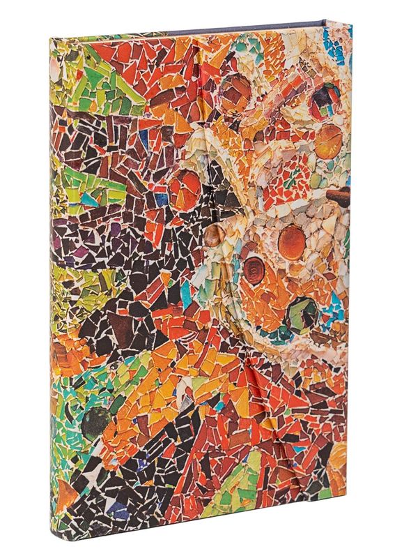 Paperblanks Mini Unlined Notebook - Gaudi's Sun