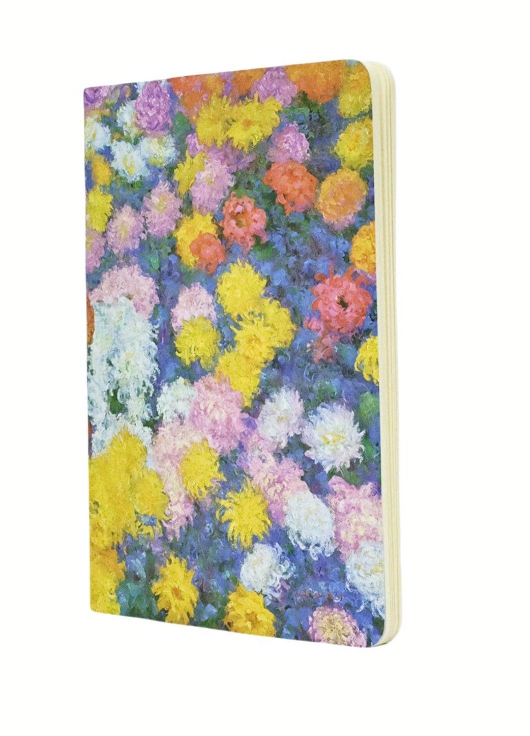Paperblanks Cahier A5 Lined Notebook - Monet's Chrysanthemums