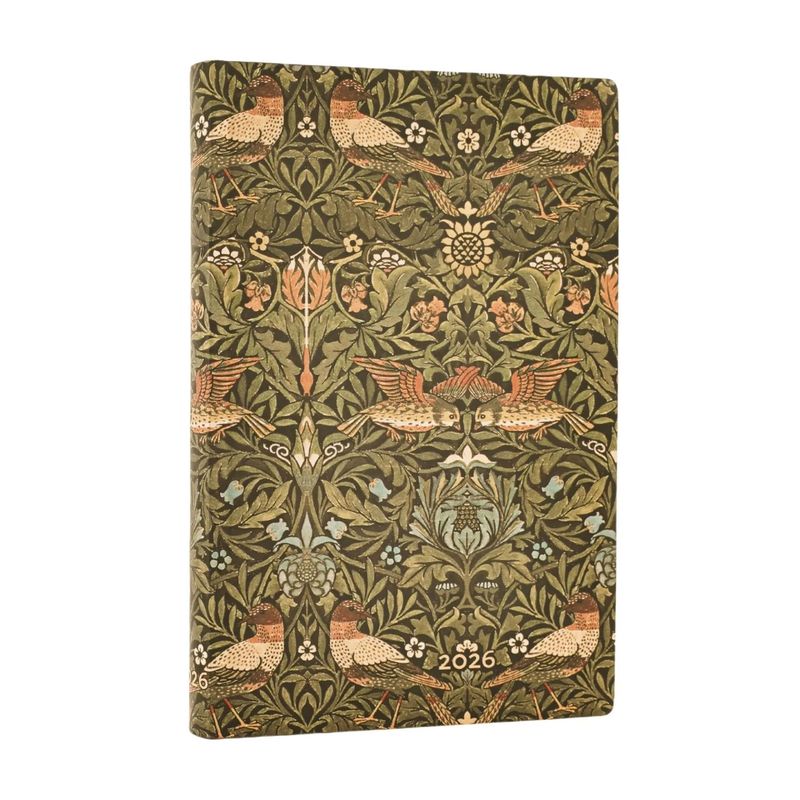 Paperblanks Mini 2026 Week To View Flexi Soft Cover Diary -  Morris Birds