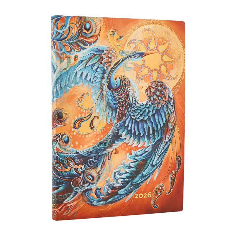 Paperblanks Midi 2026 Week To View Flexi Soft Cover Diary -  Skybird