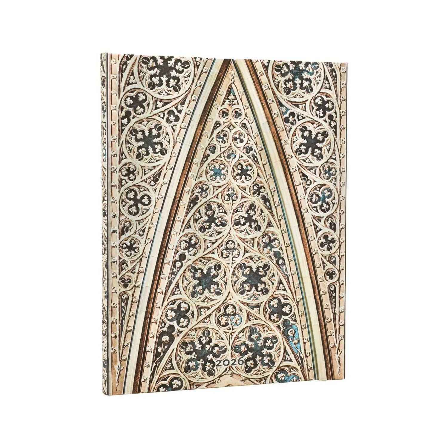 Paperblanks Ultra 2026 Week To View Hard Cover Diary - Vault of Milan Cathedral
