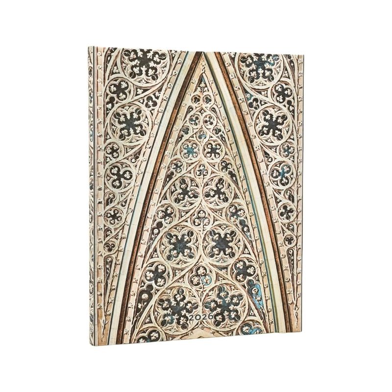 Paperblanks Ultra 2026 Week To View Hard Cover Diary - Vaults of Milan Cathedral