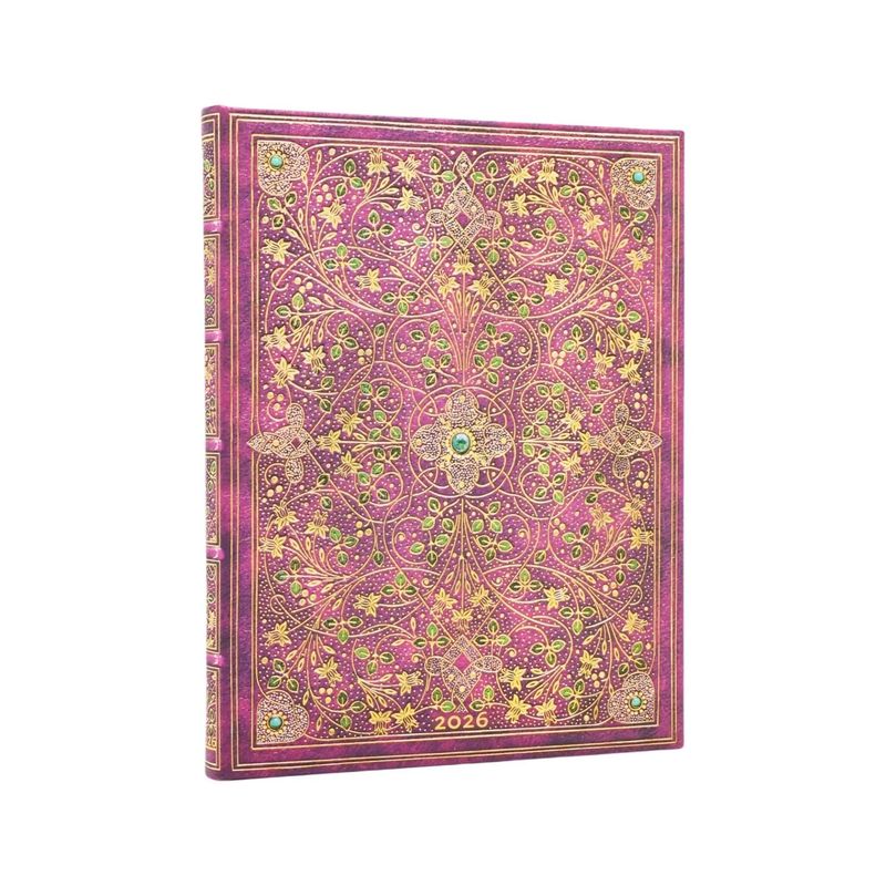 Paperblanks Ultra 2026 Week To View Hard Cover Diary - Diamond Jubilee