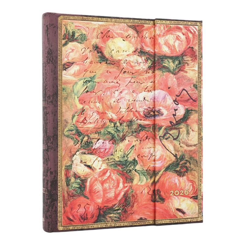 Paperblanks Ultra 2026 Day At A Time Hard Cover Diary - Renoir, Letter to Morisot (1892)
