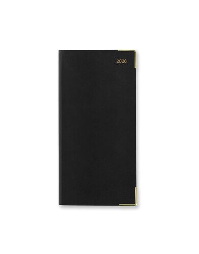 Letts Classic Slim Week to View with Appointments Diary 2026 – Black