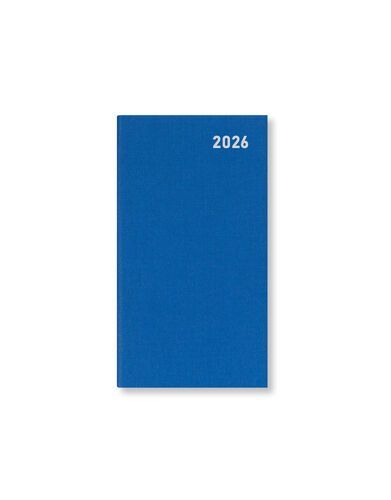 Letts Principal Medium Pocket Week to View Diary 2026 - Blue