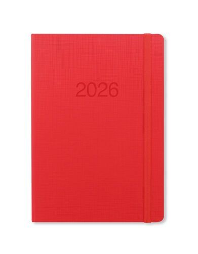 Letts Memo A5 Week to View Diary 2026 - Red