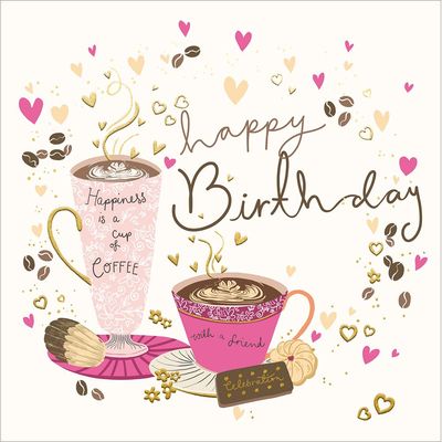 Birthday Lattes - From the PEACH and Prosecco collection.