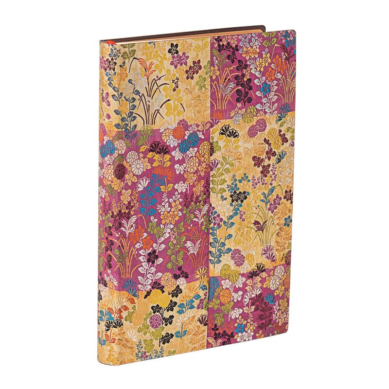 Paperblanks Flexi Softcover Mini Lined Notebook - Kara-Ori Pink