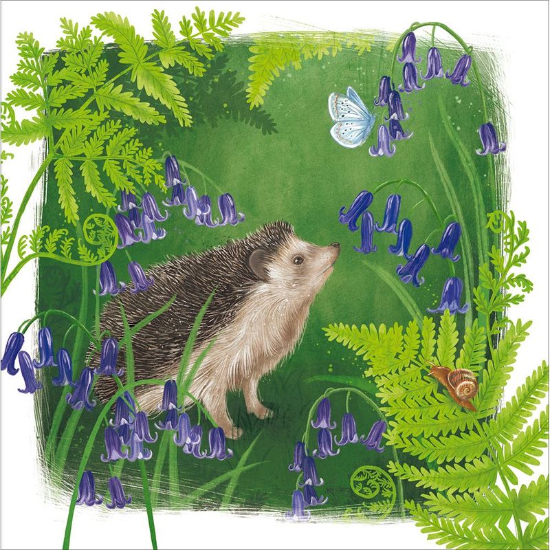 Happy Hedgehog - From the Flora & Fauna collection