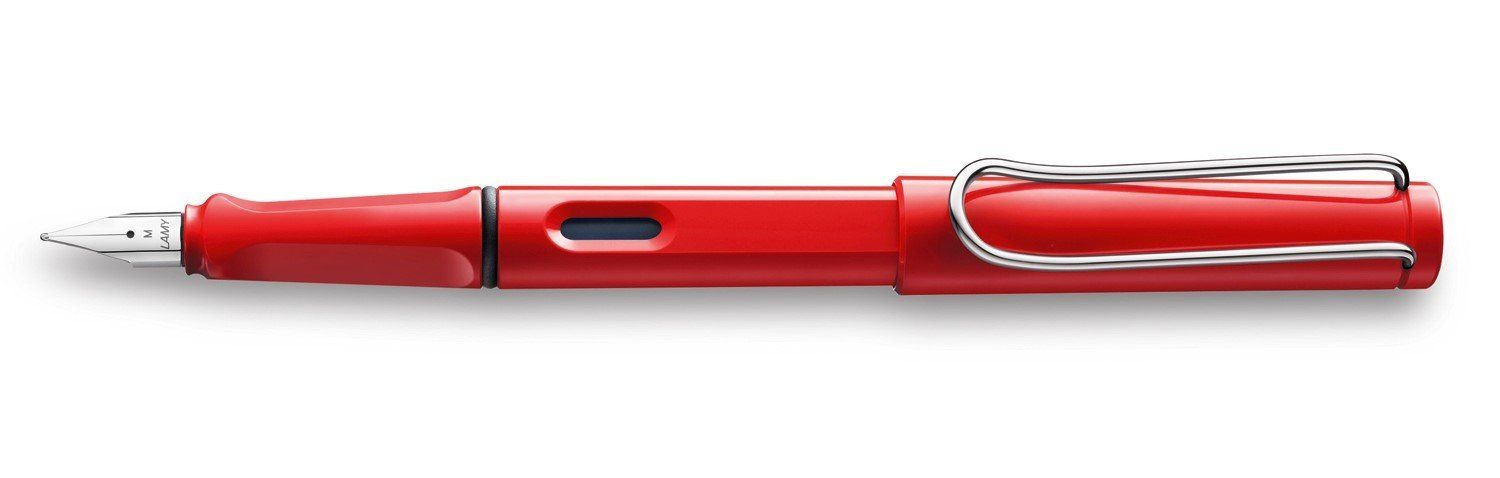 Lamy Safari Fountain Pen in Red Lamy Safari Fountain Pen in Red
