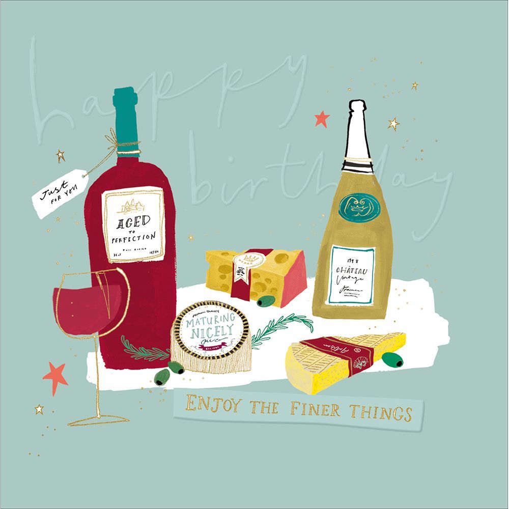 Finer Things - From the Merlot collection by Paula Reece.