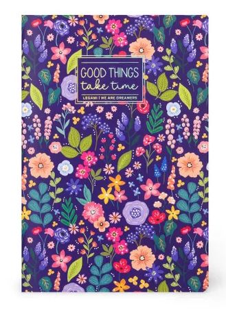 Legami Good Things Take Time Notebook (A5)