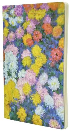 Paperblanks Cahier A6 Unlined Notebook - Monet's Chrysanthemums