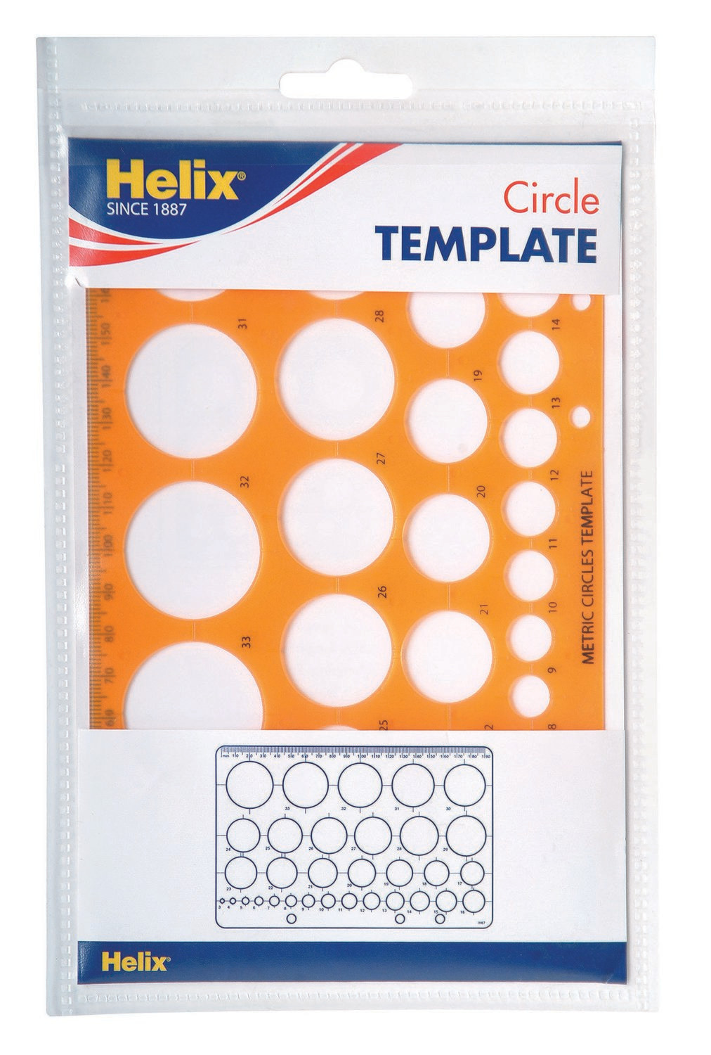 Helix Circle Template Helix Circle Template