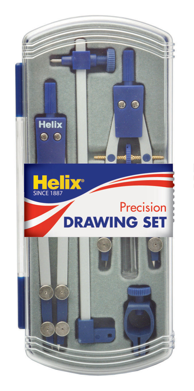 Helix Precision Drawing Set of Compasses Helix Precision Drawing Set of Compasses