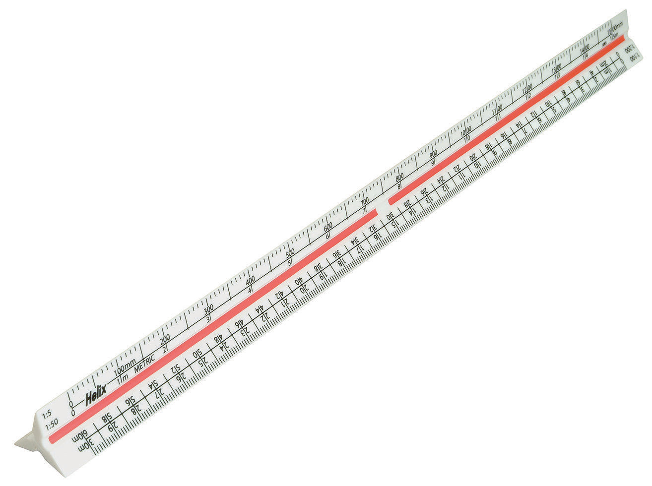 Helix 300mm Triangular Scale Ruler Helix 300mm Triangular Scale Ruler