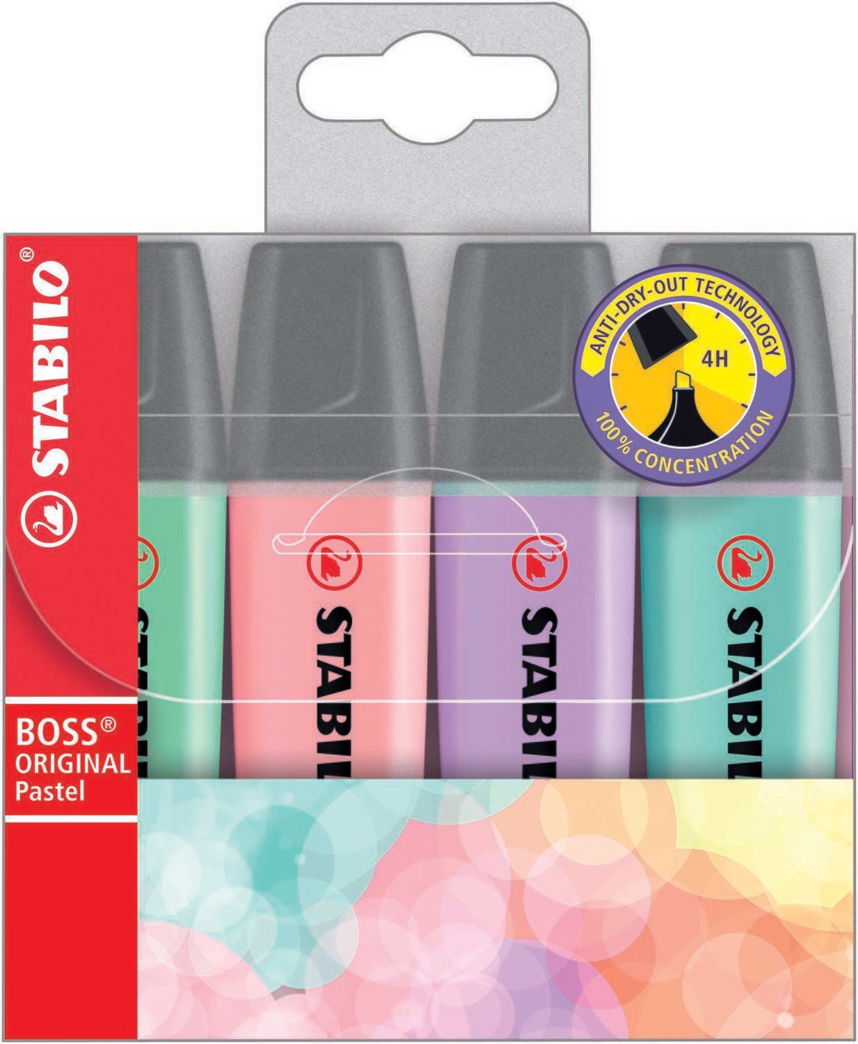 Stabilo BOSS Pastel Highlighters (pack of 4) Stabilo BOSS Pastel Highlighters (pack of 4)