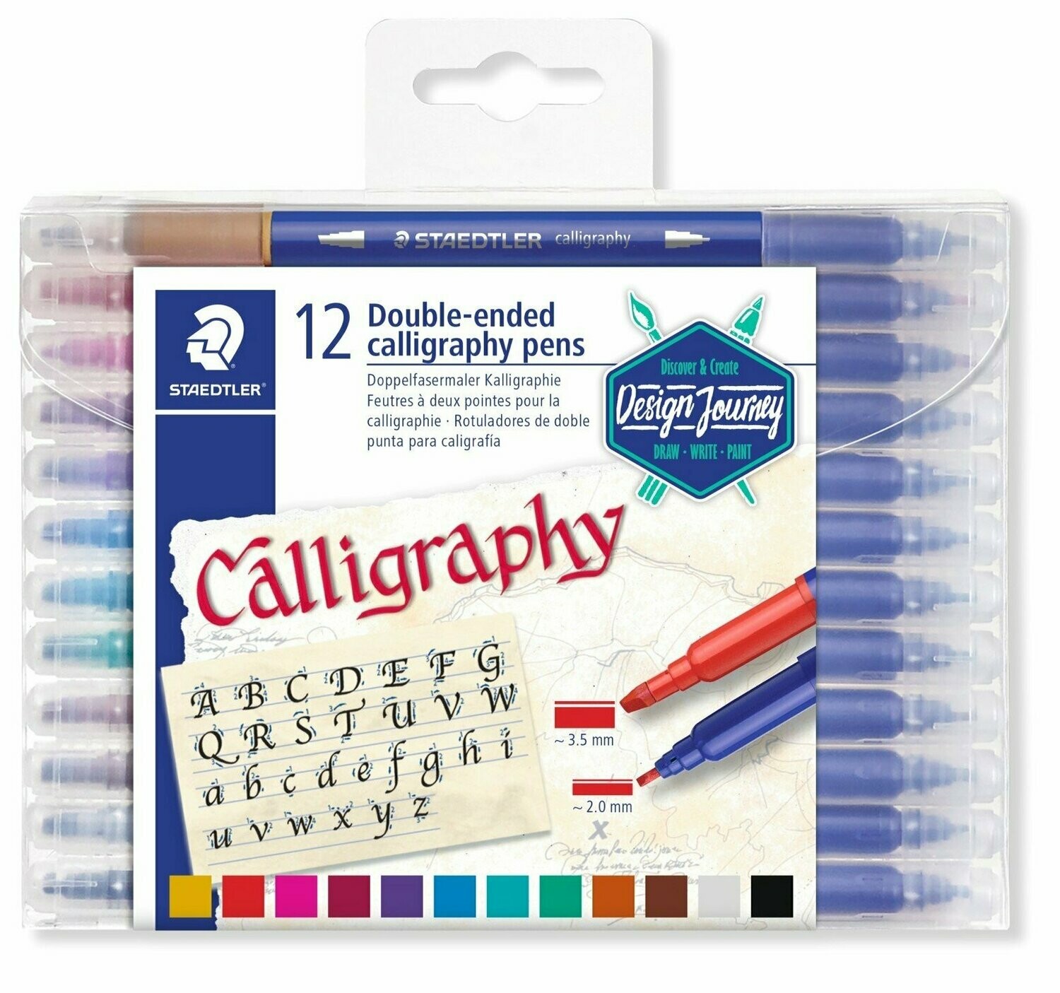 Staedtler Double-Ended Calligraphy Pens Staedtler Double-Ended Calligraphy Pens