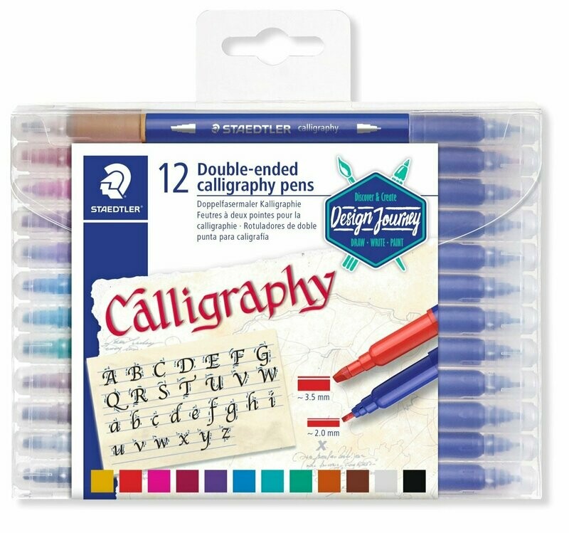 Staedtler Double-Ended Calligraphy Pens Staedtler Double-Ended Calligraphy Pens