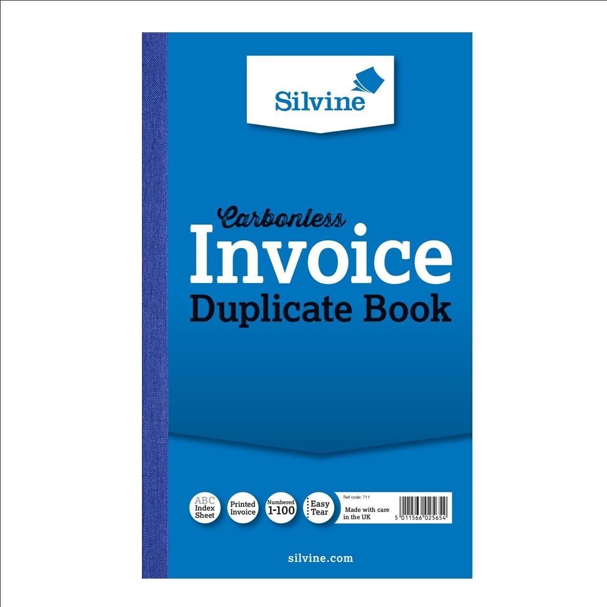 Silvine Carbonless Duplicate Invoice Book Silvine Carbonless Duplicate Invoice Book