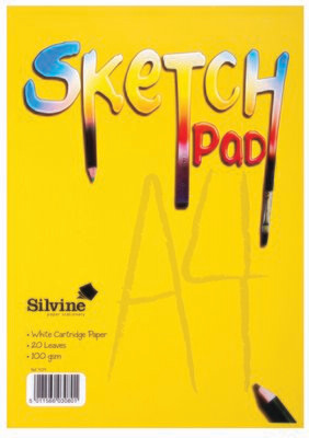 Silvine A4 Sketch Pad Silvine A4 Sketch Pad