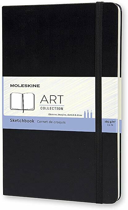 Moleskine Large Black Hardcover Sketchbook Moleskine Large Black Hardcover Sketchbook