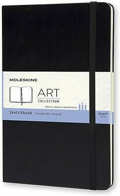 Moleskine Large Black Hardcover Sketchbook Moleskine Large Black Hardcover Sketchbook