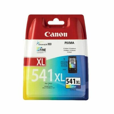 Genuine Canon CL-541XL High Capacity Tri-Colour Ink Cartridge Genuine Canon CL-541XL High Capacity Tri-Colour Ink Cartridge