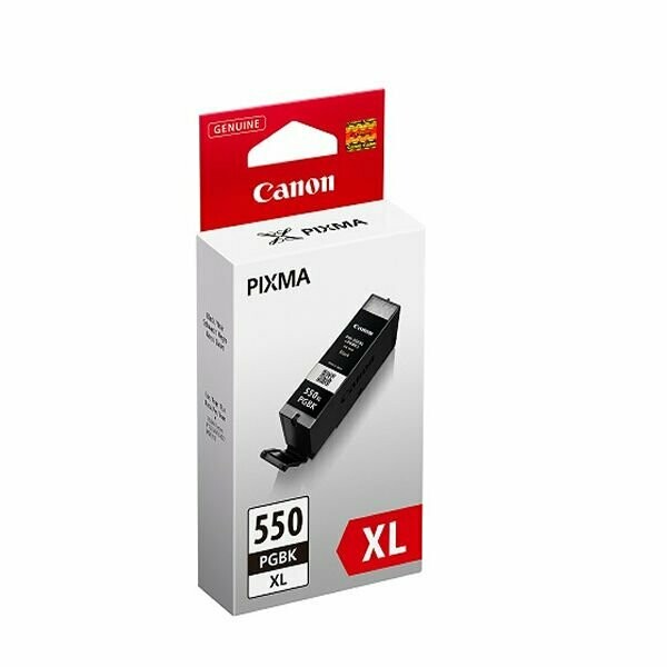 Genuine Canon PGI-550XL High Capacity Pigment Black Ink Cartridge Genuine Canon PGI-550XL High Capacity Pigment Black Ink Cartridge