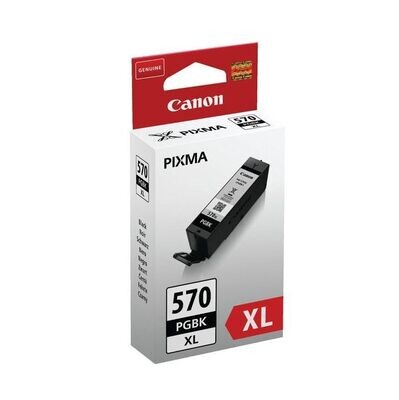 Genuine Canon PGI-570XL High Capacity Black Ink Cartridge Genuine Canon PGI-570XL High Capacity Black Ink Cartridge