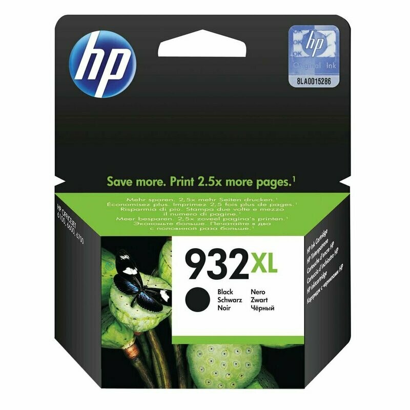 Genuine HP 932XL High Capacity Black Ink Cartridge (CN053AE) Genuine HP 932XL High Capacity Black Ink Cartridge (CN053AE)