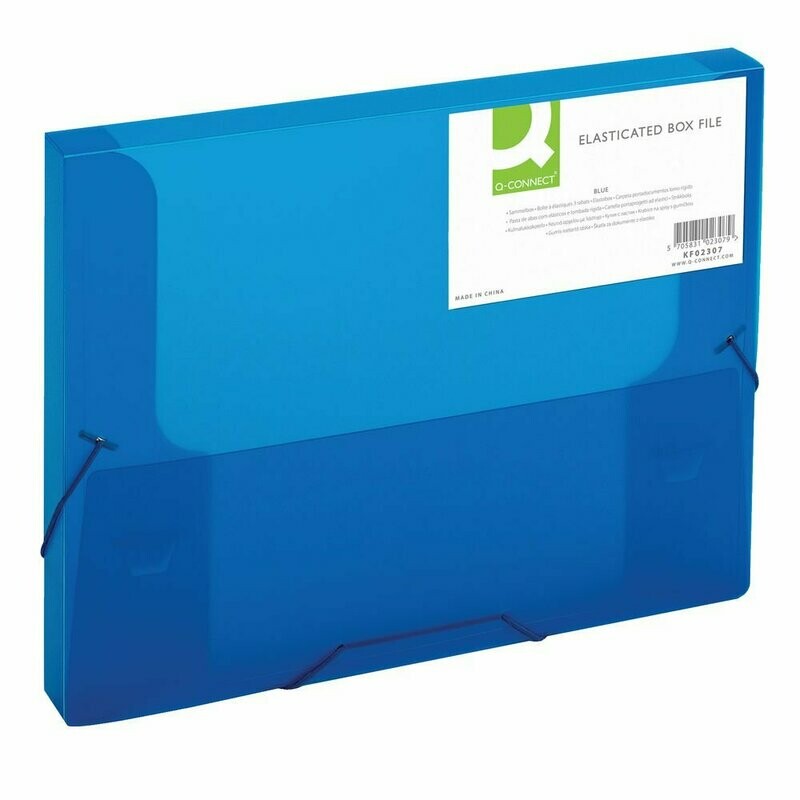 Q-Connect A4 25mm Elasticated Folder Q-Connect A4 25mm Elasticated Folder