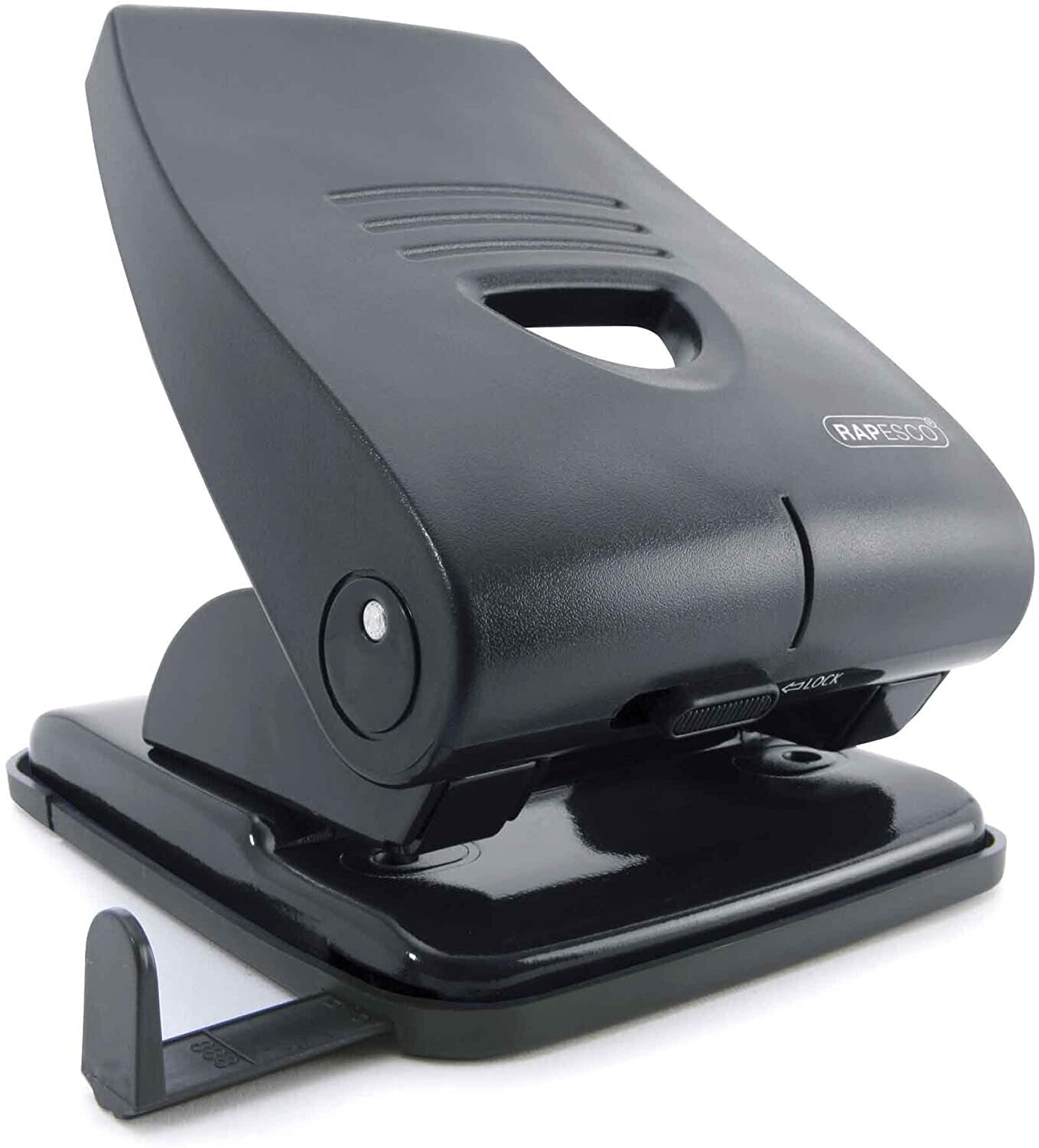 Rapesco Heavy Duty Black Hole Punch Rapesco Heavy Duty Black Hole Punch