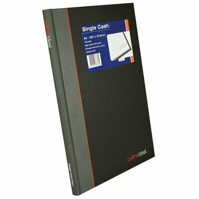 Collins Ideal Book A4 Single or Double Column Cash Book 192 Pages Collins Ideal Book A4 Single or Double Column Cash Book 192 Pages