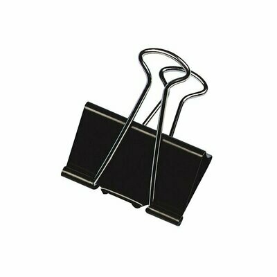 Q-Connect Foldback Clip - Various Sizes (10 Pack)