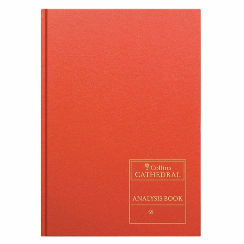 Collins Cathedral 7 Cash Columns 96 Pages Analysis Book Collins Cathedral 7 Cash Columns 96 Pages Analysis Book