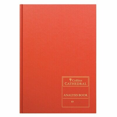 Collins Cathedral 7 Cash Columns 96 Pages Analysis Book Collins Cathedral 7 Cash Columns 96 Pages Analysis Book