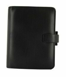 Filofax Metropol Black Pocket Organiser
