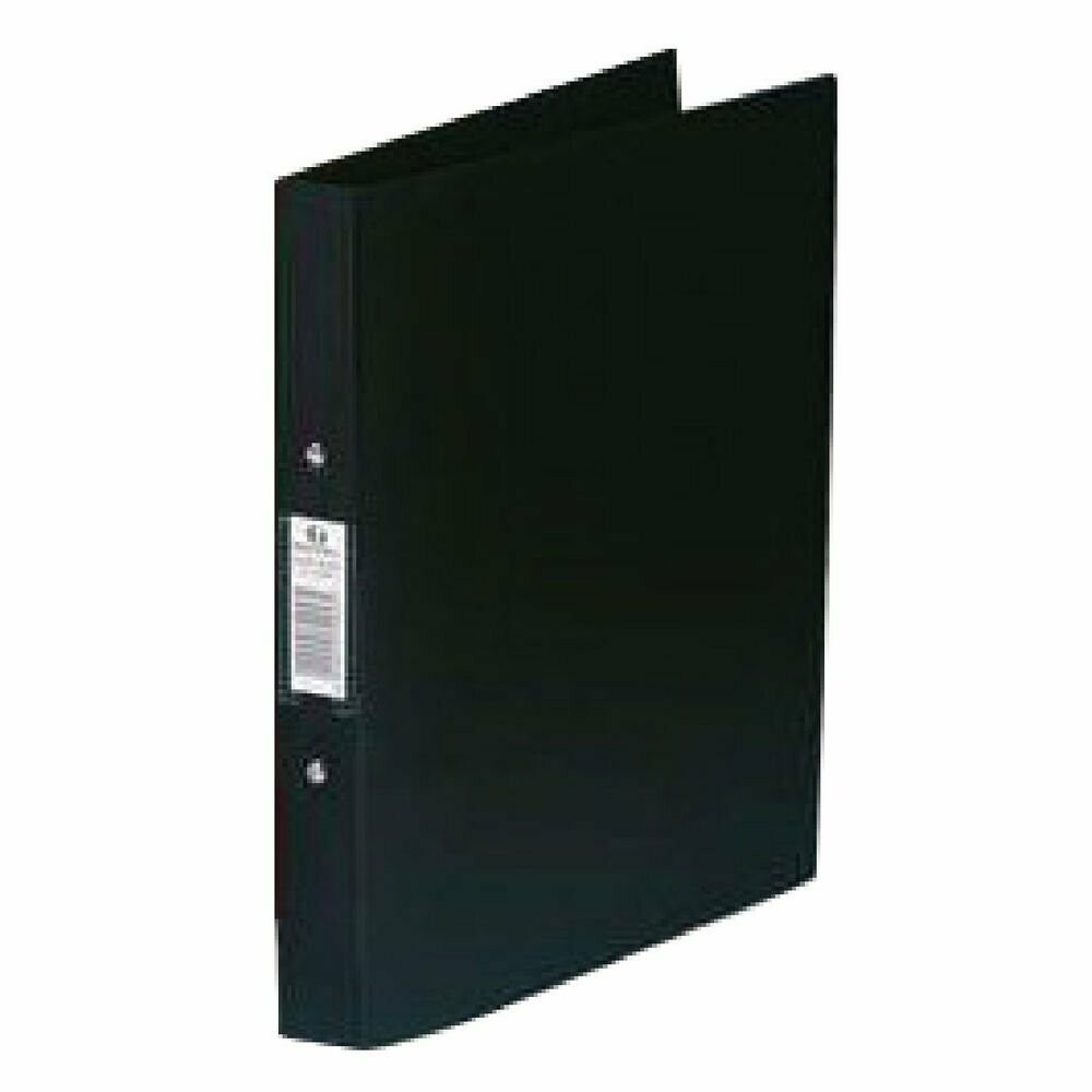 Rexel A5 Black Polypropylene Ring Binder Rexel A5 Black Polypropylene Ring Binder