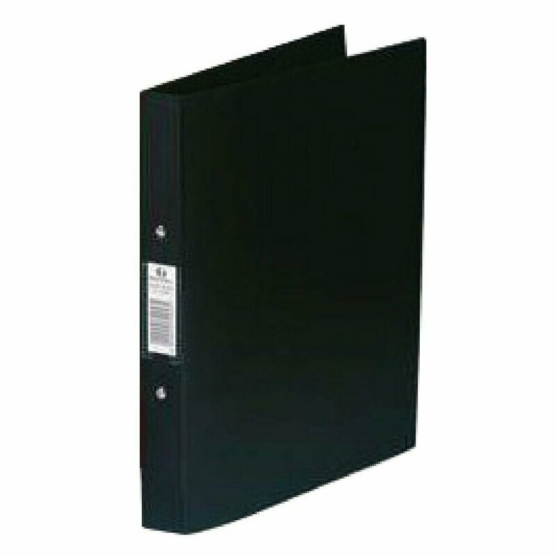 Rexel A5 Black Polypropylene Ring Binder Rexel A5 Black Polypropylene Ring Binder