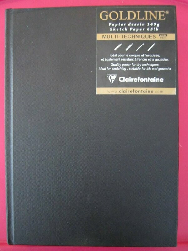 Clairefontaine Goldline A4 Casebound Pad Clairefontaine Goldline A4 Casebound Pad