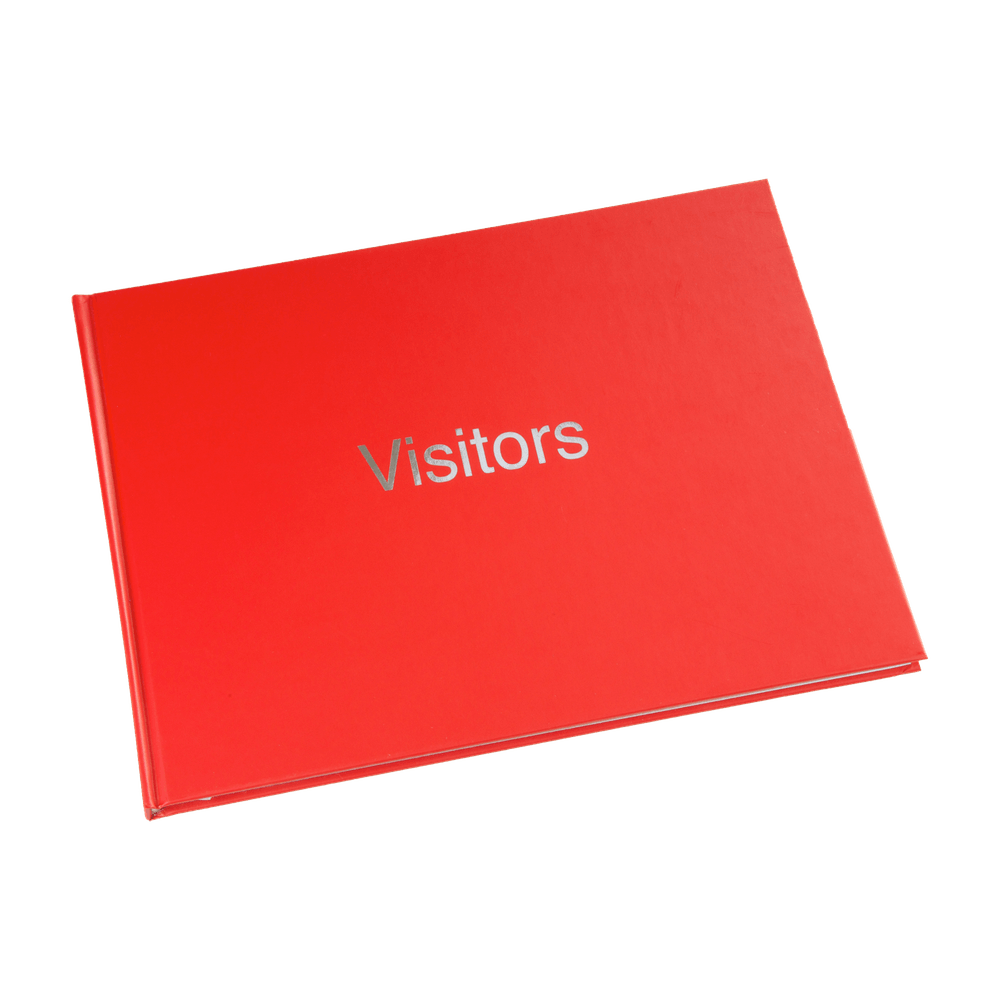 Visitor/Guest Book - Red Visitor/Guest Book - Red