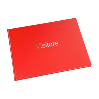 Visitor/Guest Book - Red Visitor/Guest Book - Red
